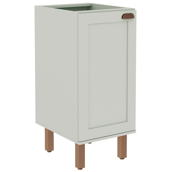 Armário de Cozinha 1 Porta Verde Mint 1526 - Genialflex