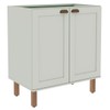 Armário de Cozinha 2 Portas Verde Mint 1529 - Genialflex