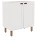 Armário de Cozinha 2 Portas Branco Fosco 1529 - Genialflex
