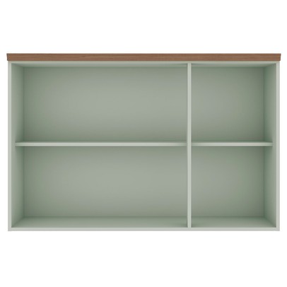 Armário Aéreo Cozinha 3 Portas Verde Mint 1531 - Genialflex