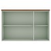 Armário Aéreo Cozinha 3 Portas Verde Mint 1531 - Genialflex