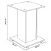 Mesa de Jantar 4 Lugares Luminare Mel/Fume - Viero Móveis
