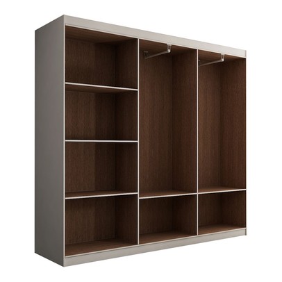 Guarda-Roupa Casal 6 Portas Romeu Branco - Panorama Móveis