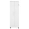 Armário Multiuso 2 Portas 5 Prateleiras Branco - Qmovi