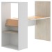 Mesa Escrivaninha Infantil Branco Tx/Nature 1007 - Be Mobiliário