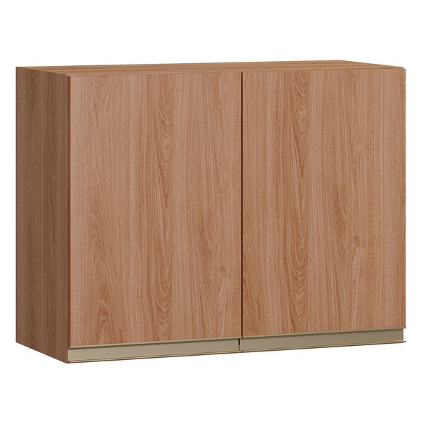 Armário Aéreo Cozinha 2 Portas Madeira 1003 - Be Mobiliário