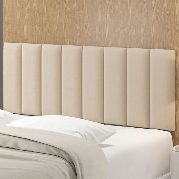 Cabeceira Queen Amanda Nude - Vian