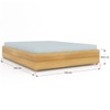 Cama Box Casal Alasca Cinamomo - Pnr Móveis