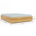 Cama Box Casal Alasca Cinamomo - Pnr Móveis