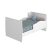 Berço Mini Cama Conforto 100% Mdf Branco - Permóbili