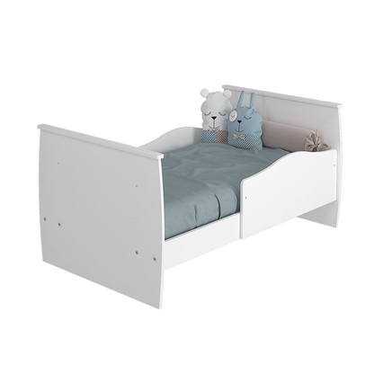 Berço Mini Cama Conforto 100% Mdf Branco - Permóbili