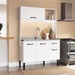 Cozinha Compacta Katy 4 Portas 1 Gaveta Branco - Irm Móveis