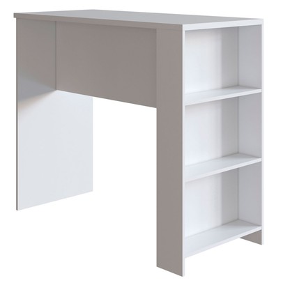 Bancada de Cozinha Luna 3 Prateleiras Branco - Irm Móveis