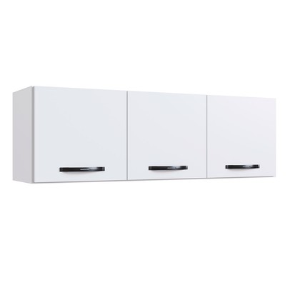 Armário Aéreo Cozinha Light 3 Portas Branco - Irm Móveis