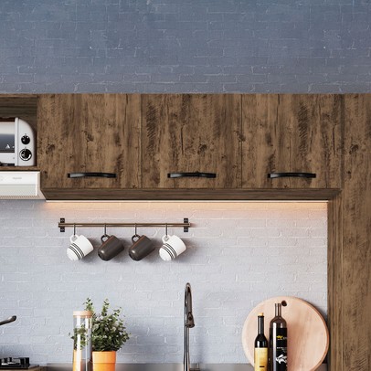 Armário Aéreo Cozinha Light 3 Portas Itauba - Irm Móveis