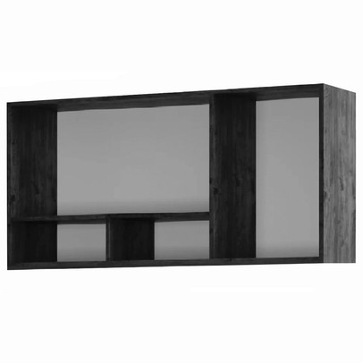 Armário Aéreo Cozinha Athena 3 Portas Itauba/Off White - Irm Móveis