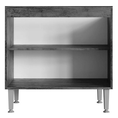 Armário de Cozinha Athena 2 Portas 1 Prateleira Itauba/Off White - Irm Móveis