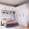Guarda-Roupa Casal Modulado Athenas 10 Portas 4 Gavetas Branco - Doripel