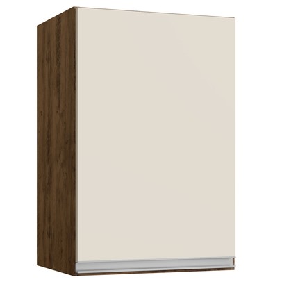 Armário Aéreo Cozinha Athena 1 Porta 1 Prateleira Itauba/Off White - Irm Móveis