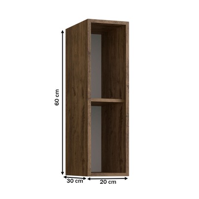 Acessórios para Cozinha 60 Cm Athena 1 Prateleira Itauba/Off White - Irm Móveis