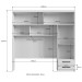 Guarda-Roupa Casal Modulado Berlim 6 Portas 4 Gavetas Branco - Doripel