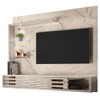 Painel para TV Até 50 Polegadas 2 Portas Calacata/Off White - Madetec
