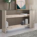Aparador Frizz 2 Prateleiras com Vidro Calacata/Off White - Madetec