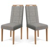 Cadeiras Kit 2 Cadeiras Cinza Mesclado Cad150ea - Kappesberg