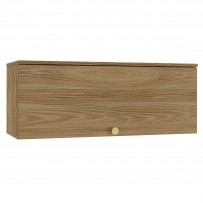 Armário Aéreo Cozinha Botanic 90 Cm 1 Porta Nogueira Fosco - Kappesberg