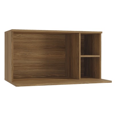 Armário Aéreo Cozinha Botanic 80cm Nogueira Fosco - Kappesberg