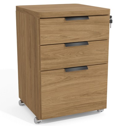 Gaveteiro com Rodízios 3 Gavetas Itapua - Kappesberg