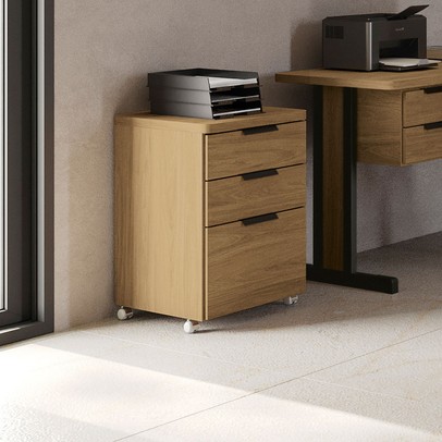 Gaveteiro com Rodízios 3 Gavetas Itapua - Kappesberg