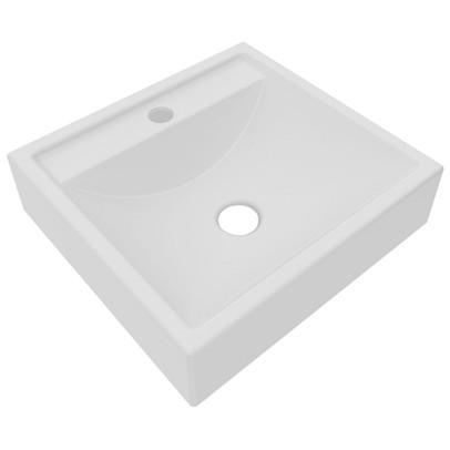 Cuba para Banheiro Quadrada Branco Bn3600 - Tecno Mobili