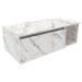 Armário de Banheiro 1 Porta Mármore Branco Bn3601 - Tecno Mobili
