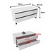 Armário de Banheiro 2 Gavetas Branco Bn3603 - Tecno Mobili