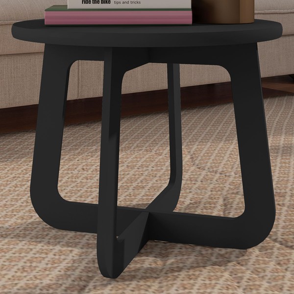 Mesa de Centro Jasmin 100% Mdf Grafite - Artely Móveis