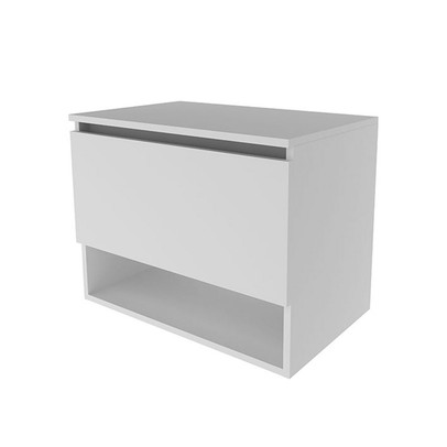 Armário de Banheiro 1 Porta 1 Prateleira Branco Bn3606 - Tecno Mobili