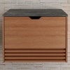 Armário de Banheiro 1 Porta 1 Gaveta Amêndoa/Mármore Lunar Bn3613 - Tecno Mobili
