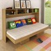Cama de Solteiro Articulável 6 Prateleiras Amêndoa Cm8020 - Tecno Mobili