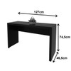 Mesa para Escritório Me4135 Preto - Tecno Mobili