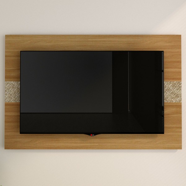 Painel para TV Até 42 Polegadas Natural/Palha Pa2913 - Tecno Mobili