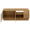 Rack para TV Até 60 Polegadas 2 Portas Natural/Palha R1480 - Tecno Mobili