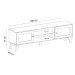 Rack para TV Até 75 Polegadas Charlotte 2 Portas Carvalho/Off White - Artely Móveis