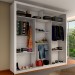 Guarda-Roupa Casal Apolo 3 Portas com Espelho Branco - Pnr Móveis
