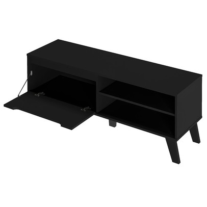 Rack para TV Até 60 Polegadas Lotus 1 Porta Preto - Artely Móveis