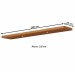 Prateleira 180 Cm com Led Freijó - Pradel