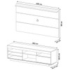 Rack com Painel para TV Até 50 Polegadas 1 Porta Preto - Artely Móveis