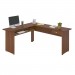 Mesa para Escritório Cannes 1 Gaveta Cedro - Artely