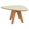 Mesa de Centro Orgânica 100% Mdf Off White/Freijo Tb613 - Dalla Costa