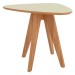 Mesa de Canto Orgânica 100% Mdf Off White/Freijo Tb614 - Dalla Costa